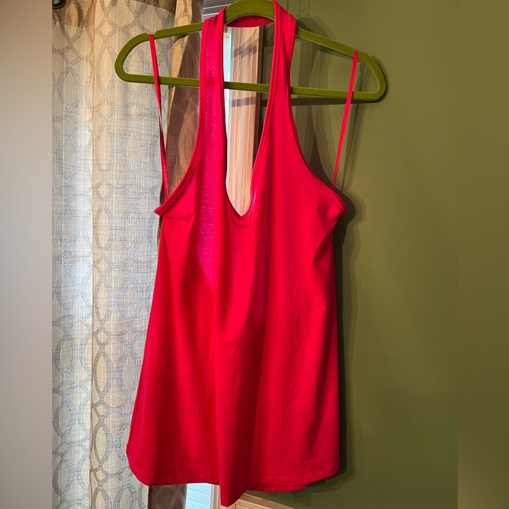 - Torrid hot pink halter top size 3